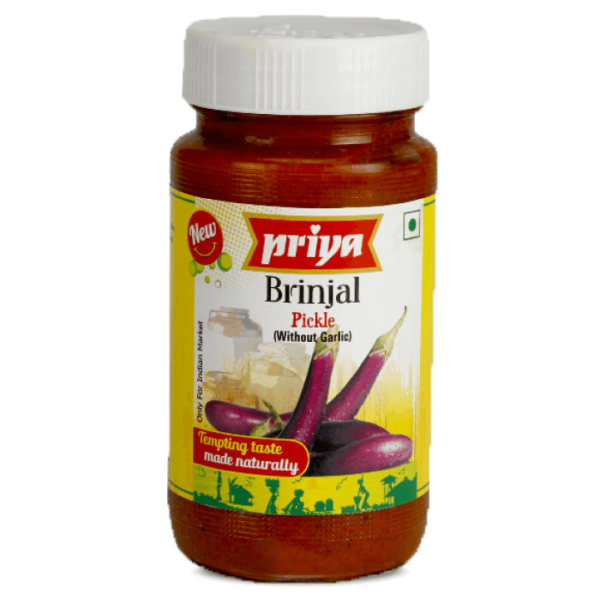 Shop Priya Pickle Brinjal - 300g at Grocerywala