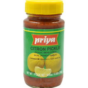 Shop Priya Pickle Citron - 300g at Grocerywala