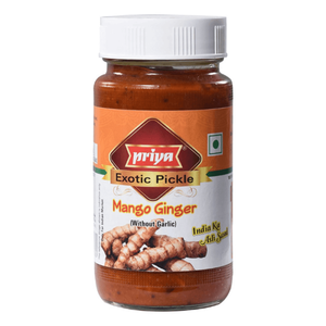 Shop Priya Pickle Mango Ginger - 300g at Grocerywala