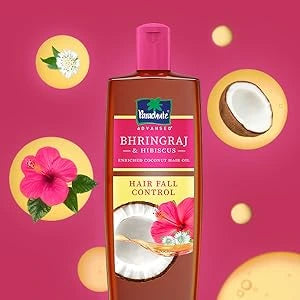 Shop Parachute Bhringraj & Hibiscus Hair Oil at Grocerywala