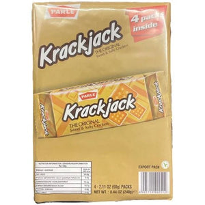 Shop Parle Krackjack Biscuits (4pack) - 240g at Grocerywala