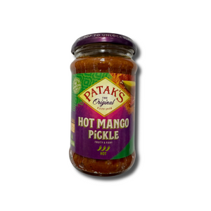 Shop Pataks Pickle Mango Hot - 283g at Grocerywala