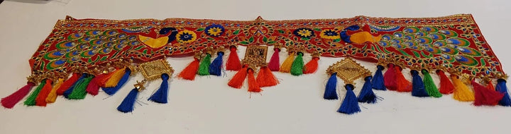 Shop Peacock Embroidered Toran at Grocerywala
