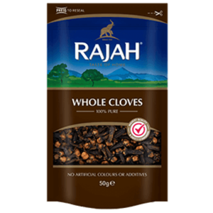 Shop Rajah Cloves Whole(Laung) - 50g at Grocerywala