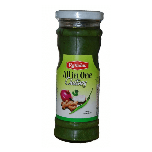 Shop Ramdev All In One Chutney - 220g at Grocerywala
