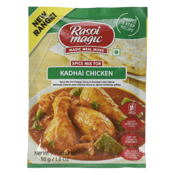 Shop Rasoi Magic Spice Kadhai Chicken 50G at Grocerywala