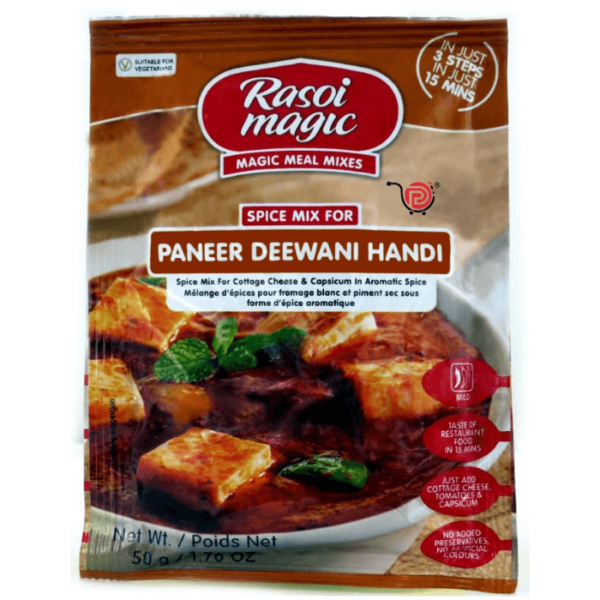 Shop Rasoi Magic Spice Paneer Diwani 50G at Grocerywala