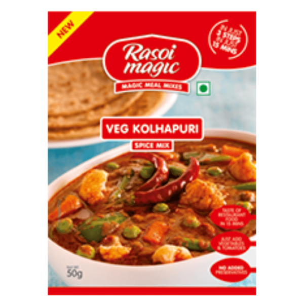 Shop Rasoi Magic Spice Veg Kolhapuri 50G at Grocerywala