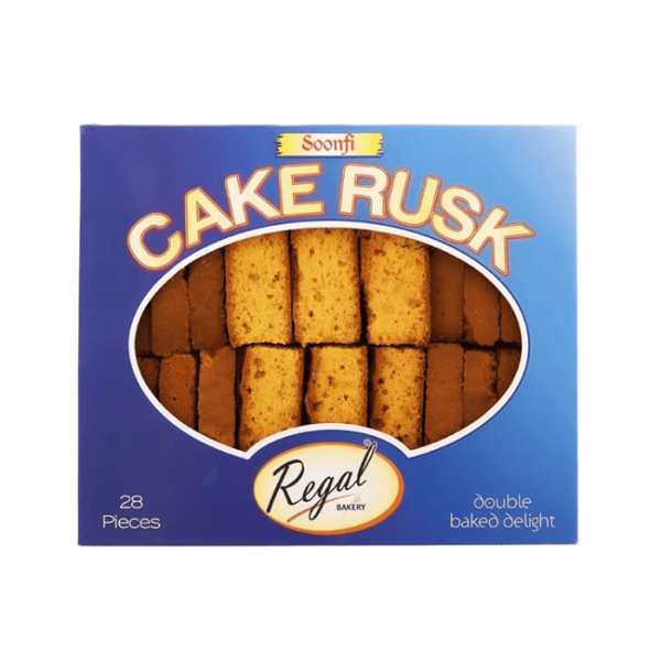 Shop Regal Cake Rusk Soonfi (28pcs) - 840g at Grocerywala