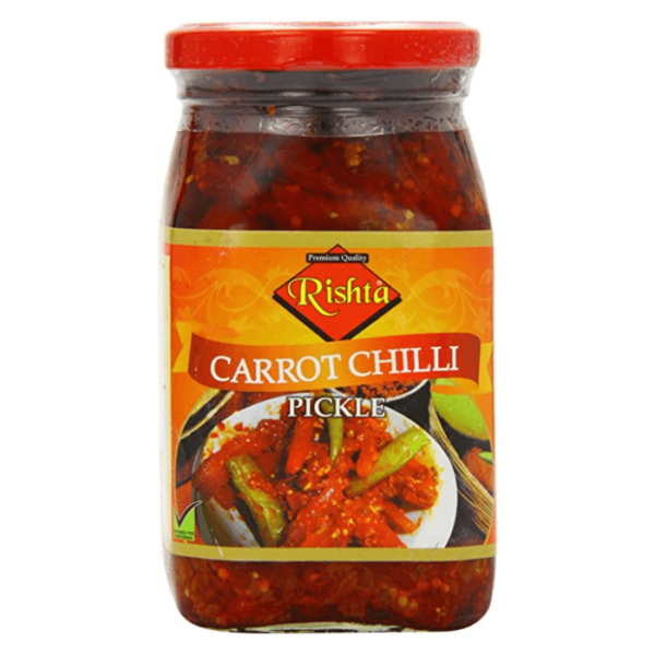 Shop Rishta Pickle Carrot Chilli - 400g at Grocerywala