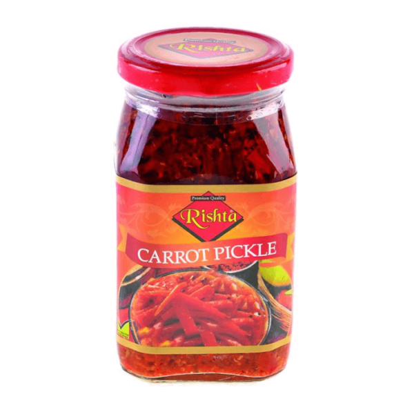Shop Rishta Pickle Carrot Pickle - 400g at Grocerywala