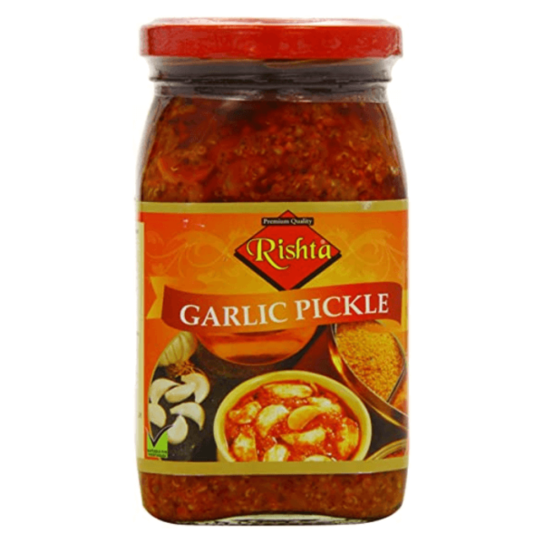 Shop Rishta Pickle Garlic Pickle - 400g at Grocerywala