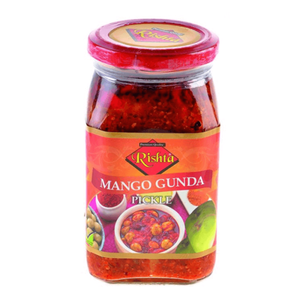 Shop Rishta Pickle Mango Gunda Pickle - 400g at Grocerywala