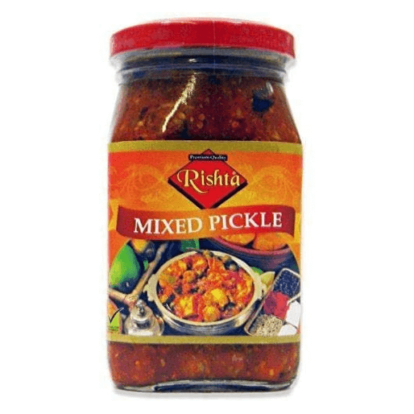 Shop Rishta Pickle Mixed Pickle - 400g at Grocerywala