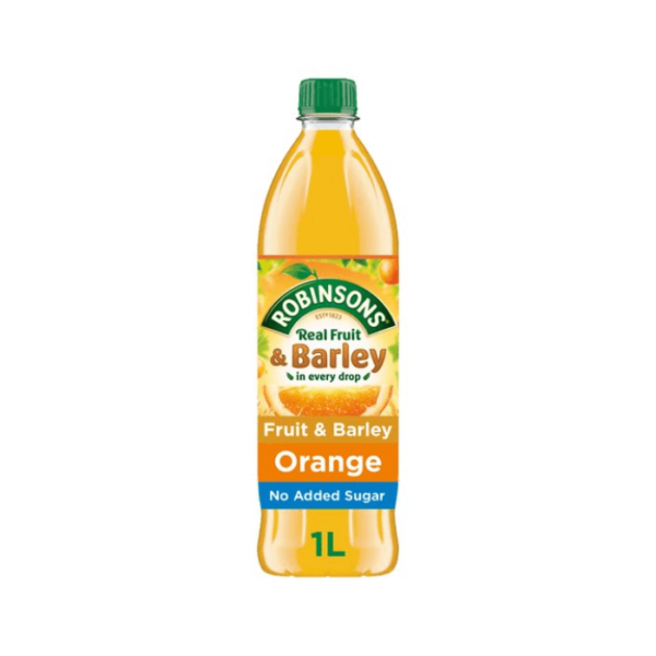 Shop Robinsons Fruit & Barley Orange 1Ltr at Grocerywala