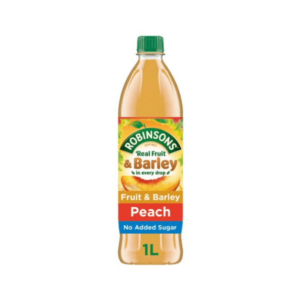 Shop Robinsons Fruit & Barley Peach 1Ltr at Grocerywala