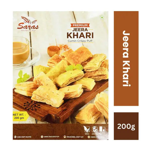 Saras Jeera Khari - 200g