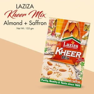 Laziza Kheer Mix Almond & Saffron - 155g