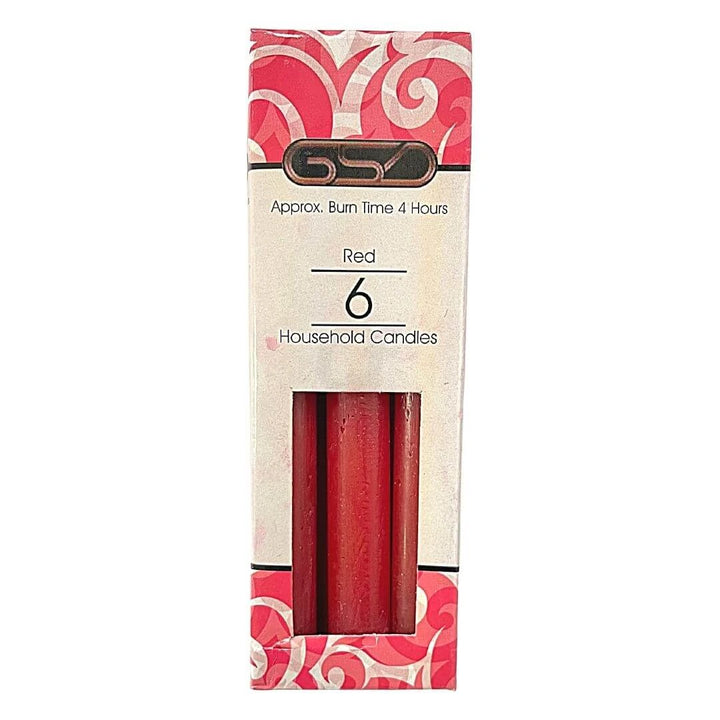 GSD Candle Red (6pcs)