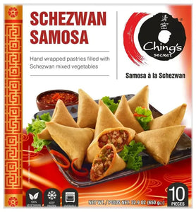 Chings Schezwan Samosa Frozen (10 pcs) - 650g