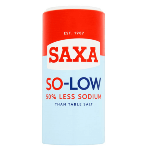 Shop Saxa Salt So Low Reduced Sodium Salt - 350g at Grocerywala