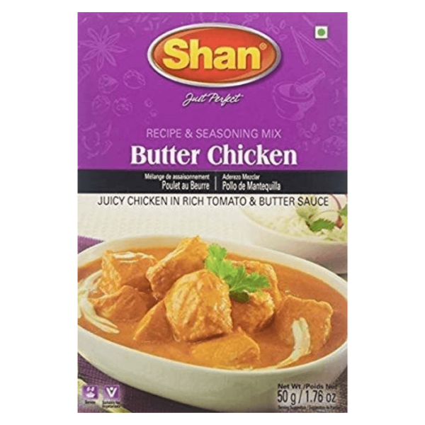 Shop Shan Butter Chicken Masala - 50g at Grocerywala