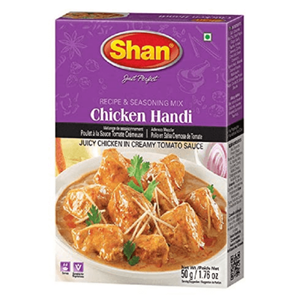 Shop Shan Chicken Handi Masala - 50gg at Grocerywala