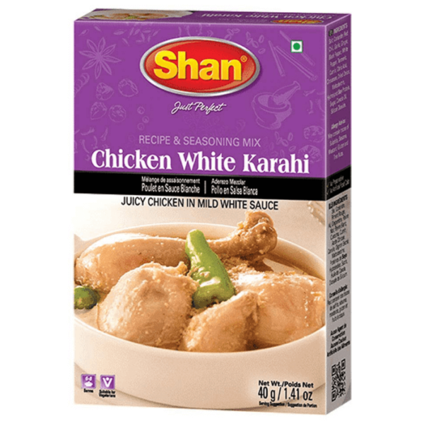 Shop Shan White Karahi 40G at Grocerywala