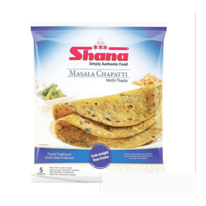 Shop Shana Masala Chapati Frozen (5pcs) - 300g at Grocerywala