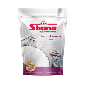 Shop Shana Grated Coconut 300G at Grocerywala