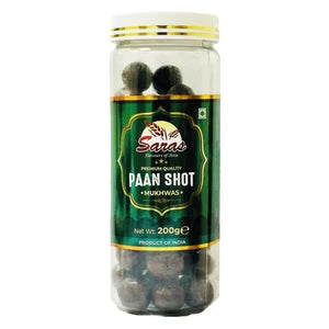 Shop Saras Mukhwas Pan Shot - 200g at Grocerywala