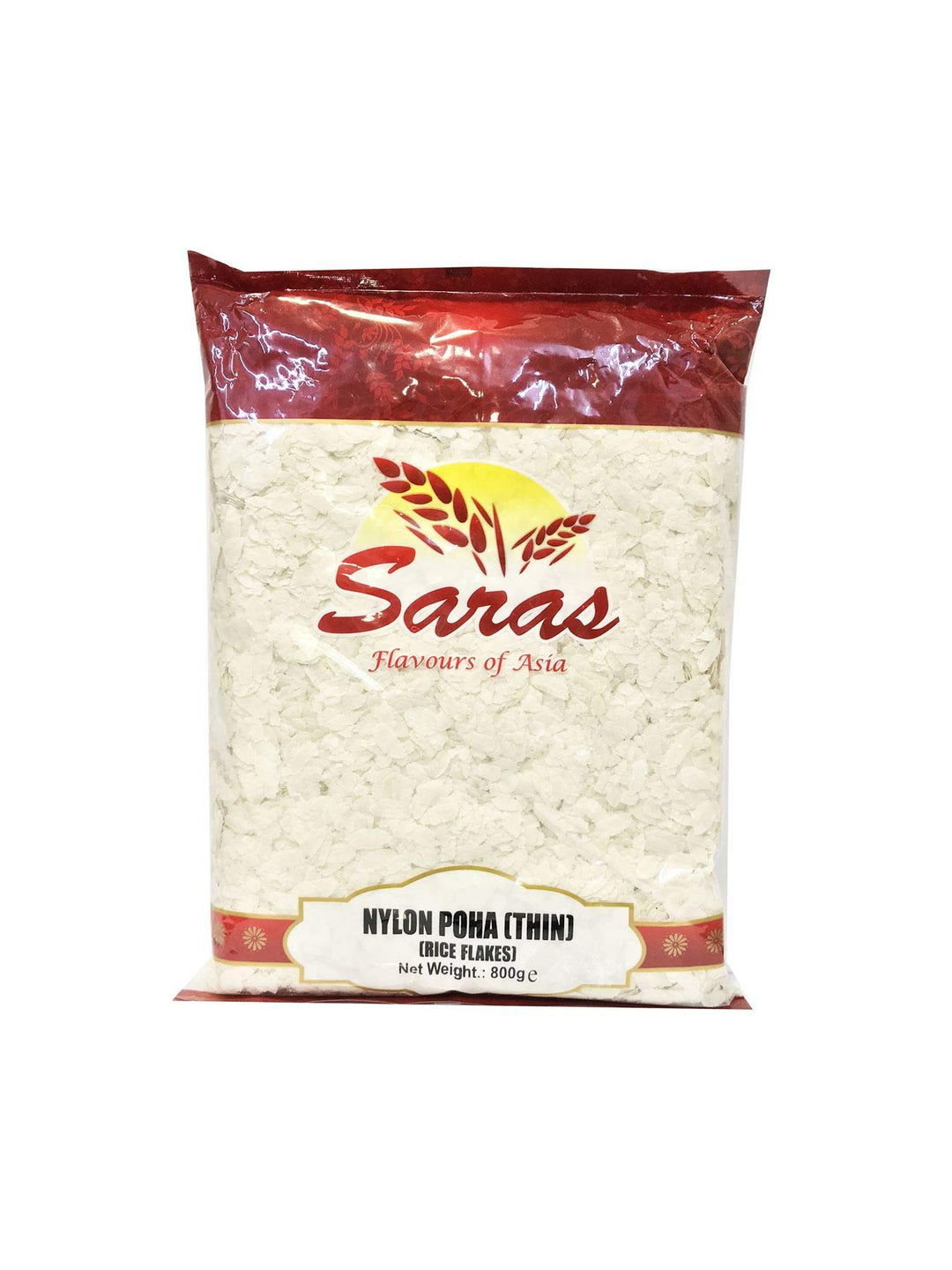 Shop Saras Pawa Thin (Nylon Poha) - 800g at Grocerywala
