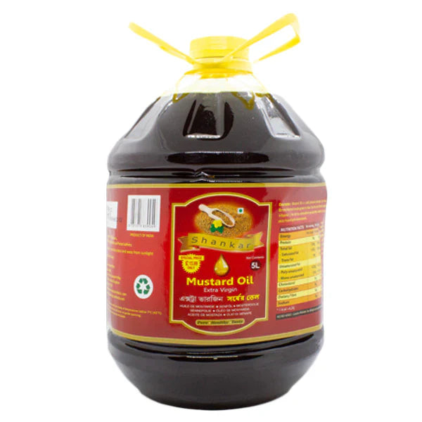 Shop Shankar Mustard Oil - 5L at Grocerywala