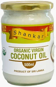 Shop Shankar Organic Virgin Coconut Oil - 500ml at Grocerywala