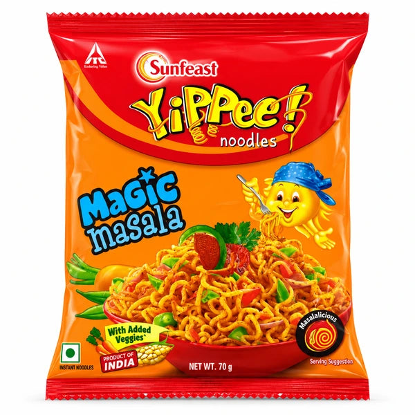 Sunfeast Yippee Magic Masala Noodles - 70g