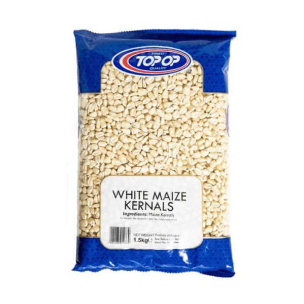 Shop Top Op Maize Kernals White 1.5Kg at Grocerywala