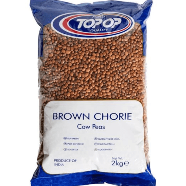 Shop Topop Cow Peas (Brown Chorie) - 2kg at Grocerywala