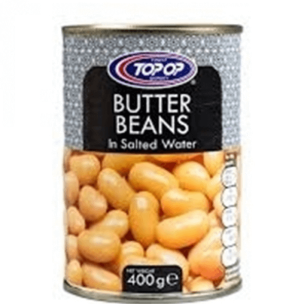 Shop Topop Butter Beans 400G at Grocerywala