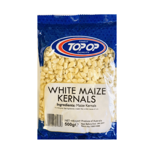 Shop Topop Maize Kernal White 500G at Grocerywala