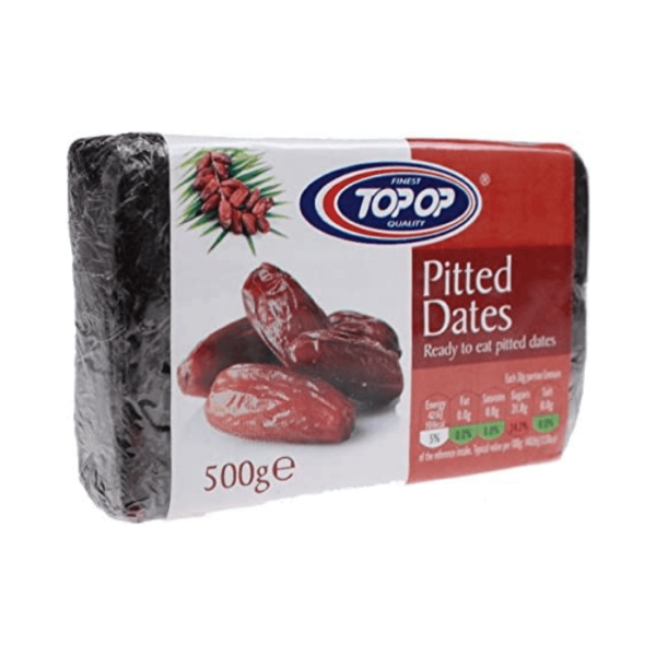 Shop Topop Pitted Dates (Seedless) - 500g at Grocerywala