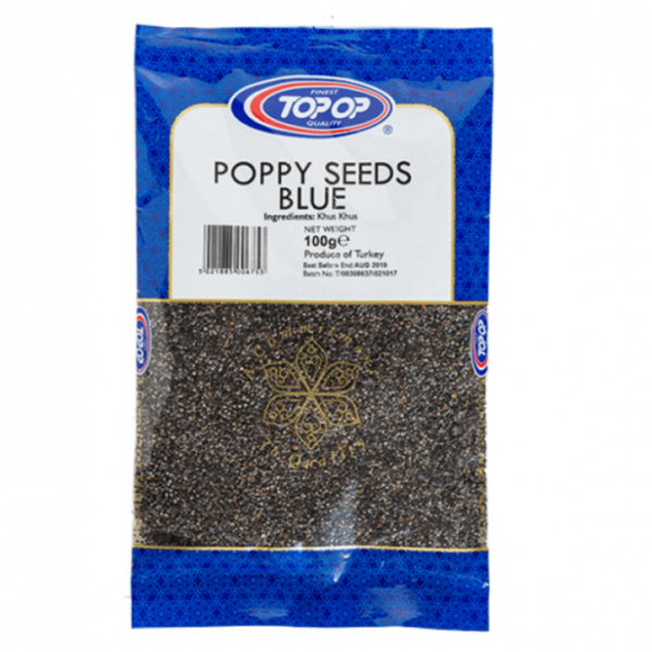 Shop Topop Poppy Seeds Blue (Khas Khas) - 100g at Grocerywala