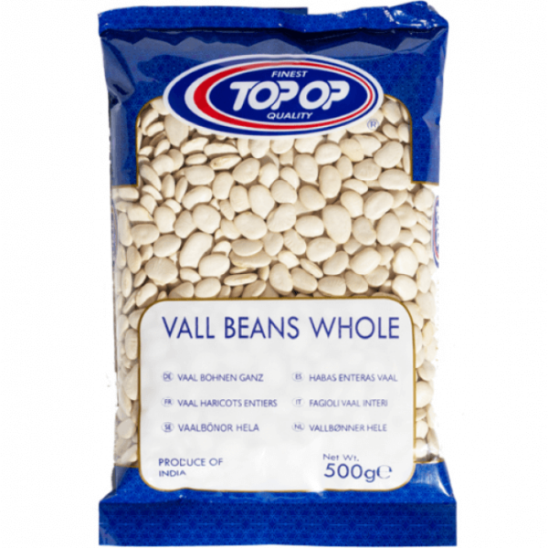 Shop Topop Vall Beans Whole - 500g at Grocerywala