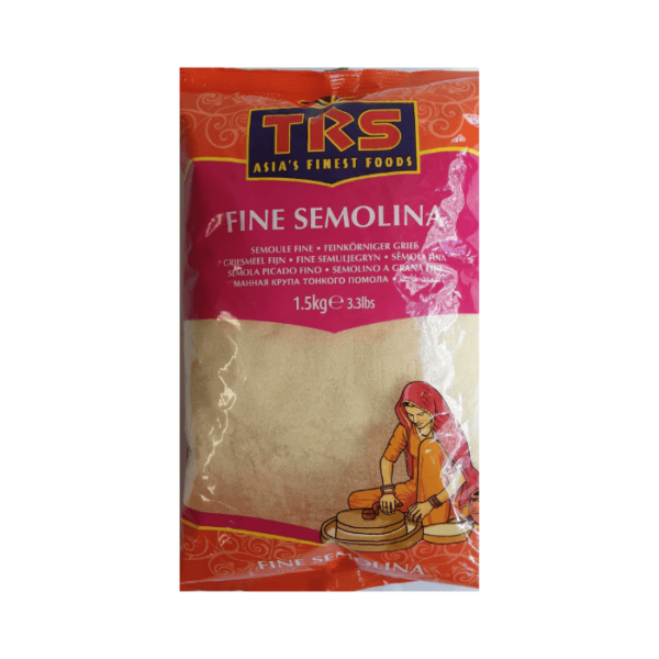 Shop TRS Semolina Fine (Sooji) - 1.5kg at Grocerywala
