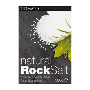 Shop Tidman Rock Salt - 500g at Grocerywala