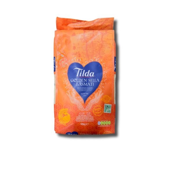 Tilda golden sella rice 10kg parboiled basmati