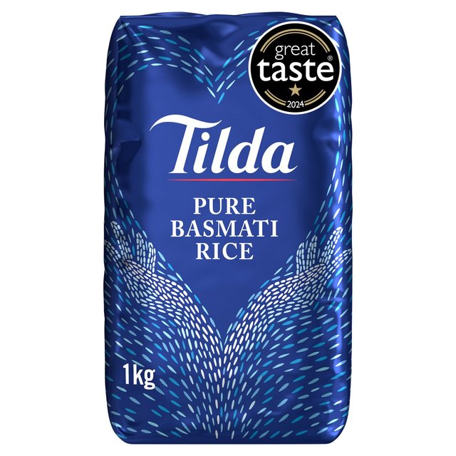 Tilda basmati rice 1kg long grain rice pack