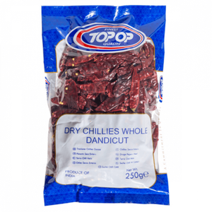 Shop Topop Dandicut Chilli Whole - 250g at Grocerywala