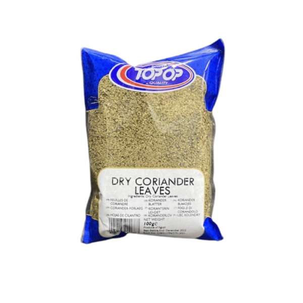 Shop Topop Dry Coriander Leave 100G at Grocerywala