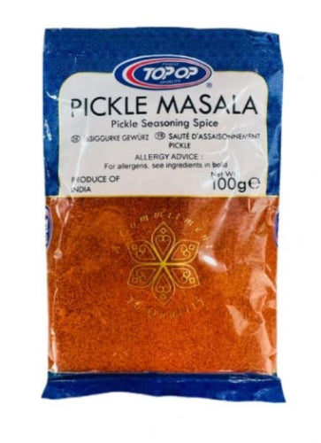 Shop Topop Pickle Masala - 100g at Grocerywala