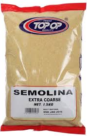 Shop Topop Semolina Extra Coarse (Sooji) - 1.5kg at Grocerywala